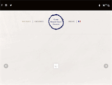 Tablet Screenshot of claire-hecquet-chaut.com